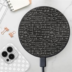 Math-equations-formulas-pattern Wireless Fast Charger(black) by Simbadda