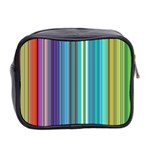 Color Stripes Mini Toiletries Bag (Two Sides) Back