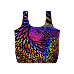 3d Fractal Mandelbulb Full Print Recycle Bag (s) by Proyonanggan