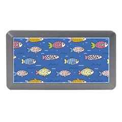 Sea Fish Blue Submarine Animal Memory Card Reader (mini) by Proyonanggan