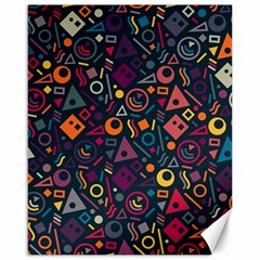 Doodle Pattern Canvas 16  X 20  by Grandong