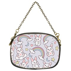 Seamless-pattern-with-cute-rabbit-character Chain Purse (one Side) by pakminggu