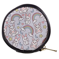 Seamless-pattern-with-cute-rabbit-character Mini Makeup Bag by pakminggu