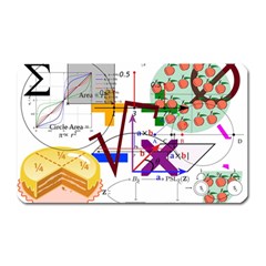 Mathematics Formula Physics School Magnet (rectangular) by Bedest