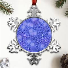 Retro-01 Metal Small Snowflake Ornament by nateshop