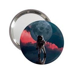 Astronaut-moon-space-nasa-planet 2 25  Handbag Mirrors by Cowasu