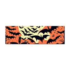 Bat Pattern Sticker (bumper) by Valentinaart