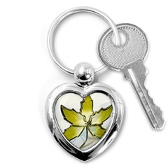 Life Is Beautiful And Green Key Chain (heart) by Humidesigner786