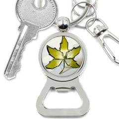 Life Is Beautiful And Green Bottle Opener Key Chain by Humidesigner786