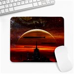 Science-fiction-digital-illustration Large Mousepad Front