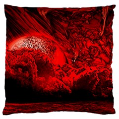 Planet-hell-hell-mystical-fantasy Standard Premium Plush Fleece Cushion Case (two Sides) by Cowasu