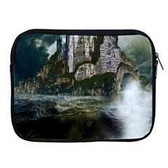 Sea-island-castle-landscape Apple Ipad 2/3/4 Zipper Cases by Cowasu