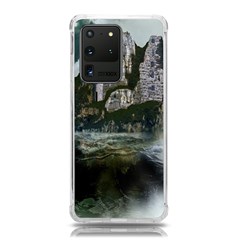 Sea-island-castle-landscape Samsung Galaxy S20 Ultra 6 9 Inch Tpu Uv Case by Cowasu