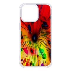 Color-background-structure-lines Iphone 13 Pro Tpu Uv Print Case by Cowasu