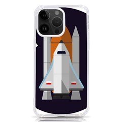 Rocket-space-universe-spaceship Iphone 14 Pro Max Tpu Uv Print Case by Cowasu