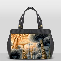 Garden Mushrooms Tree Flower Oversize Office Handbag (2 Sides) by Bangk1t