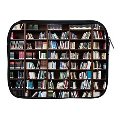 Book Collection In Brown Wooden Bookcases Books Bookshelf Library Apple Ipad 2/3/4 Zipper Cases by Ravend