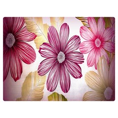 Print-roses Two Sides Premium Plush Fleece Blanket (extra Small) by nateshop