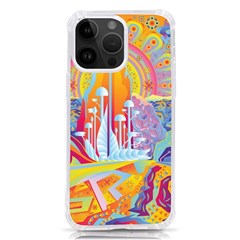 Multicolored Optical Illusion Painting Psychedelic Digital Art Iphone 14 Pro Max Tpu Uv Print Case by Bedest