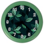 Foliage Color Wall Clock Front