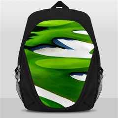 Golf Course Par Green Backpack Bag by Sarkoni