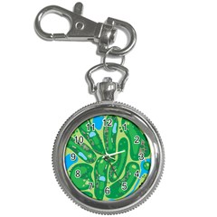 Golf Course Par Golf Course Green Key Chain Watches by Sarkoni