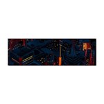 Architecture City Pixel Art Sticker (Bumper) Front