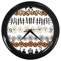 Halloween Holidays Wall Clock (black) by Sarkoni