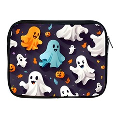 Ghost Pumpkin Scary Apple Ipad 2/3/4 Zipper Cases by Ndabl3x