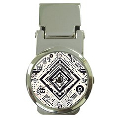 Tribal Pattern Money Clip Watches by Sobalvarro