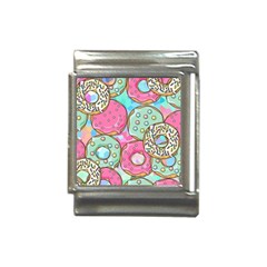 Donut Pattern Texture Colorful Sweet Italian Charm (13mm) by Grandong