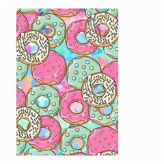 Donut Pattern Texture Colorful Sweet Small Garden Flag (two Sides) by Grandong