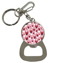 Christmas Santa Pattern Bottle Opener Key Chain by Grandong