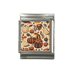 Thanksgiving Pattern Italian Charm (13mm) by Valentinaart