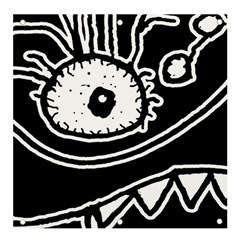 Monstrous Revelation Closeup Banner And Sign 4  X 4  by dflcprintsclothing