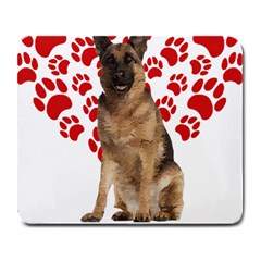 Belgian Malinois Gift T- Shirt Cool Belgian Malinois Valentine Heart Paw Belgian Malinois Dog Lover Yoga Reflexion Pose T- Shirtyoga Reflexion Pose T- Shirt Large Mousepad by hizuto