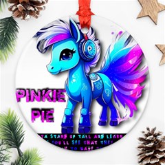 Pinkie Pie  Round Ornament (two Sides) by Internationalstore