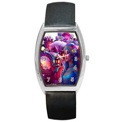 Fantasy Arts  Barrel Style Metal Watch by Internationalstore