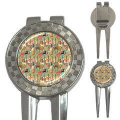 Animal Forest Pattern 3-in-1 Golf Divots by Pakjumat