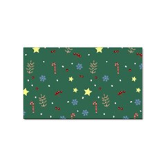 Twigs Christmas Party Pattern Sticker Rectangular (10 Pack) by uniart180623