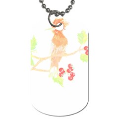 Bird Lover T- Shirtbird T- Shirt (38) Dog Tag (one Side)