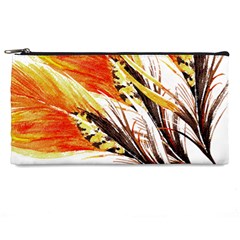 Boho Fire Feather Pattern T- Shirt Boho Fire Feather Pattern T- Shirt Pencil Case by EnriqueJohnson