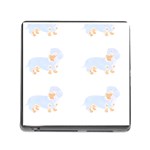 Dachshund Dog T- Shirt Dachshund Dog Pattern T- Shirt Memory Card Reader (Square 5 Slot) Front