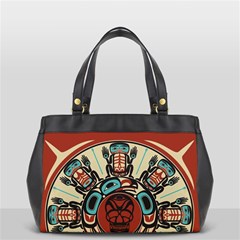 Skull Grateful Dead Phone Gratefuldead Oversize Office Handbag (2 Sides) by Sarkoni