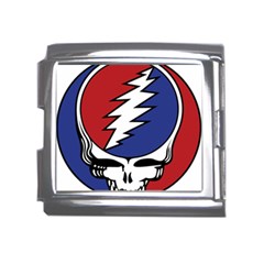 Grateful Dead Mega Link Italian Charm (18mm) by Sarkoni