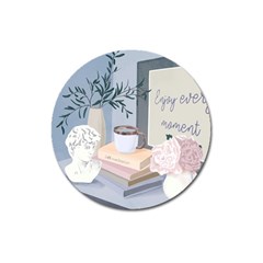 Still Life Magnet 3  (round) by SychEva