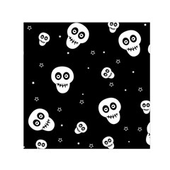 Skull Pattern Square Satin Scarf (30  X 30 ) by Ket1n9