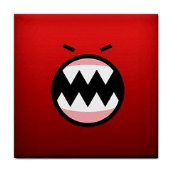 Funny Angry Tile Coaster by Ket1n9