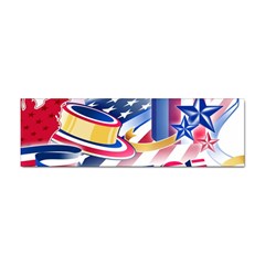 Independence Day United States Of America Sticker (bumper) by Ket1n9