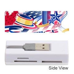 United States Of America Usa  Images Independence Day Memory Card Reader (stick) by Ket1n9